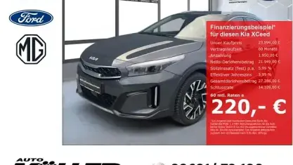 Brugt Kia XCeed Comfort 140 HK (102 kW) 2025 Grå SUV