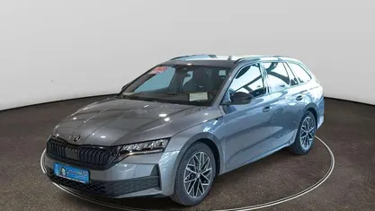 Graphitgrau metallic Neu 2025 Skoda Octavia SportLine Kombi | 33.900 € (Guter Preis)