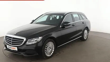 Schwarz Gebraucht 2015 Mercedes C180 Exclusive Kombi | 17.080 € (Fairer Preis)