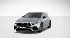 Lack hightechsilber Gebraucht 2024 Mercedes A45 AMG AMG Limousine | 56.900 € (Fairer Preis)