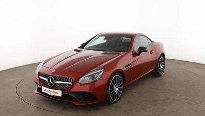 Używany Mercedes SLC200 AMG line 184 KM (135 kW) 2016 Czerwony Kabriolet