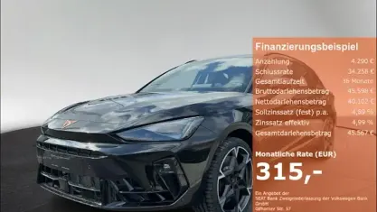 Neu Cupra Leon VZ 333 PS (244 kW) 2026 Schwarz Kombi