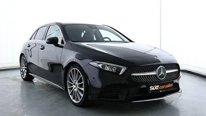 Gebraucht Mercedes A200 AMG line 163 PS (119 kW) 2022 Schwarz Limousine