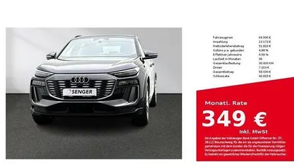 Gebraucht Audi Q6 e-tron Ambiente 185 kW (252 PS) 2025 Mythosschwarz SUV