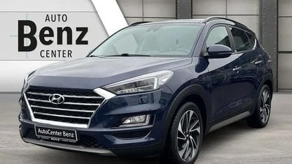 Używany Hyundai Tucson Premium 177 KM (130 kW) 2020 Niebieski SUV