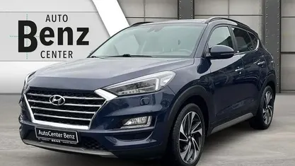Usata Hyundai Tucson Premium 177 CV (130 kW) 2020 Blu SUV