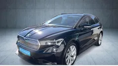 Blackmagic perleffekt (metallic) Gebraucht 2022 Skoda Enyaq iV Suite SUV | 35.470 € (Superpreis)