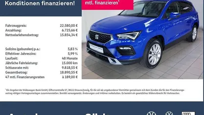 Gebraucht 2022 Seat Ateca Style SUV | 22.580 € (Fairer Preis)