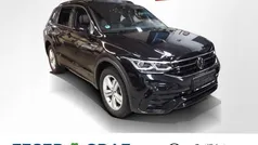 Deep black perleffekt Gebraucht 2024 VW Tiguan Allspace R-line SUV | 45.250 € (Fairer Preis)