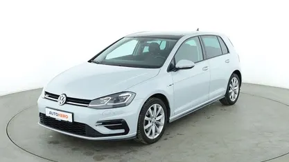 Gebraucht VW Golf VII Highline 125 PS (91 kW) 2018 Weiß Limousine