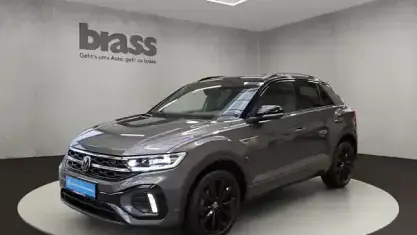 Gebraucht VW T-Roc R-line 150 PS (110 kW) 2023 Indiumgrau metallic/schwarz SUV