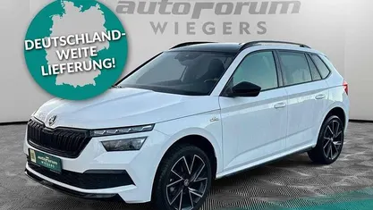 Weiß Gebraucht 2023 Skoda Kamiq Monte Carlo SUV | 24.481 € (Guter Preis)