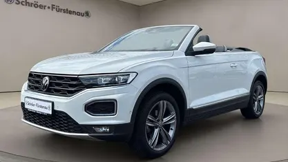 Weiss Gebraucht 2021 VW T-Roc Cabriolet Style Cabrio | 25.950 € (Fairer Preis)
