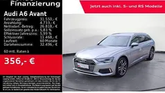 Florettsilber metallic Gebraucht 2022 Audi A6 Ambiente Kombi | 31.550 € (Guter Preis)