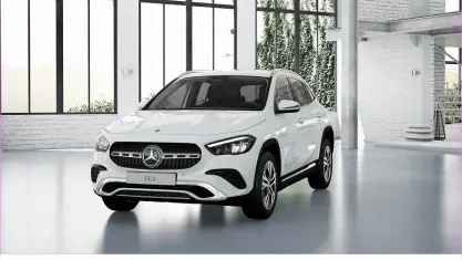Gebraucht Mercedes GLA180 Advanced 136 PS (100 kW) 2025 Unilack polarweiß SUV