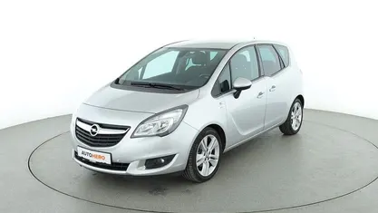 Silber Gebraucht 2016 Opel Meriva drive Van / Kleinbus | 8.110 € (Fairer Preis)
