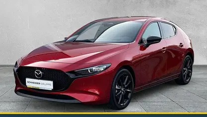Neu Mazda 3 Homura-Line 186 PS (136 kW) 2025 Soul red crystal Limousine