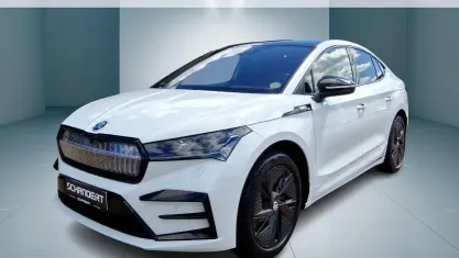Gebraucht Skoda Enyaq iV RS 219 kW (299 PS) 2023 Weiß SUV