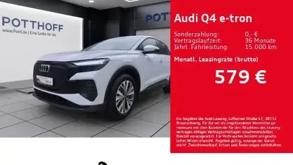 Gebraucht Audi Q4 e-tron Advanced 150 kW (204 PS) 2025 Weiß SUV