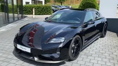 Schwarz Gebraucht 2022 Porsche Taycan Turbo Sport Turismo Limousine | 139.890 € (Guter Preis)