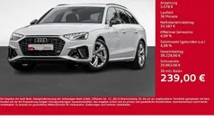 Weiß Gebraucht 2024 Audi A4 S-Line Kombi | 36.665 € (Superpreis)