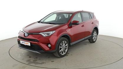 Gebraucht Toyota RAV4 Hybrid Edition-S 197 PS (144 kW) 2017 Rot SUV