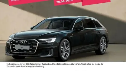Gebraucht Audi A6 S-Line 265 PS (194 kW) 2025 Mythosschwarz metallic Kombi