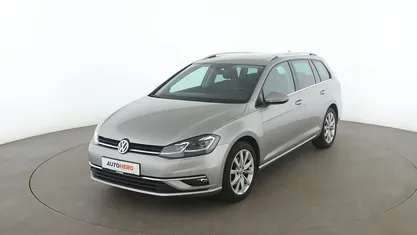 Grau Gebraucht 2017 VW Golf VII Highline Kombi | 14.320 € (Fairer Preis)