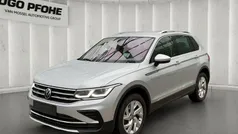 Reflexsilber metallic Gebraucht 2021 VW Tiguan Elegance SUV | 32.640 € (Fairer Preis)