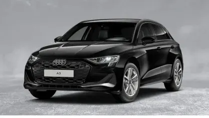 Second-hand Audi A3 Advanced 150 CP (110 kW) 2025 Negru Berlinǎ