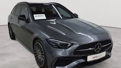 Selenitgrau metallic Gebraucht 2022 Mercedes C220 AMG line Kombi | 32.990 € (Fairer Preis)