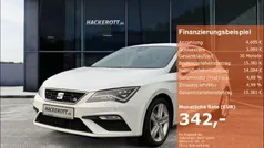Weiss Gebraucht 2019 Seat Leon FR Limousine | 15.780 € (Fairer Preis)