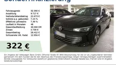 Grenadillschwarz metallic Gebraucht 2024 VW Passat Business Kombi | 32.390 € (Superpreis)