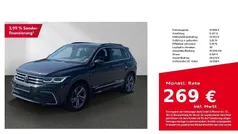 Schwarz Gebraucht 2022 VW Tiguan R-line SUV | 33.880 € (Fairer Preis)