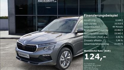 Ny Skoda Kamiq Tour 95 HK (69 kW) 2025 Grå SUV