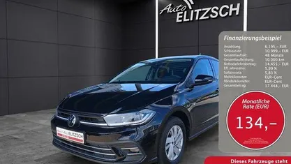 Deep black perleffekt Gebraucht 2022 VW Polo Style Limousine | 20.650 € (Fairer Preis)