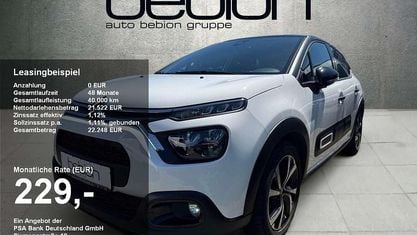 Gebraucht Citroën C3 PureTech 83 PS (61 kW) 2023 Weiß Kleinwagen