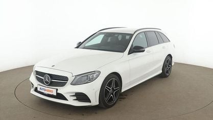 Gebraucht Mercedes C300 AMG line 258 PS (189 kW) 2019 Weiß Kombi