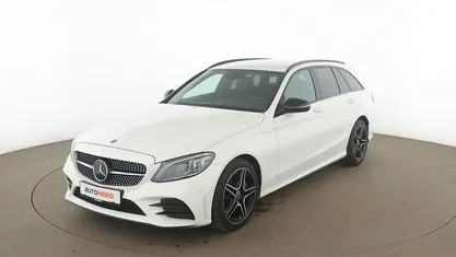 Gebraucht Mercedes C300 AMG line 258 PS (189 kW) 2019 Weiß Kombi