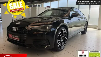 Gebraucht Audi A6 Design 265 PS (194 kW) 2021 Mythosschwarz metallic Limousine