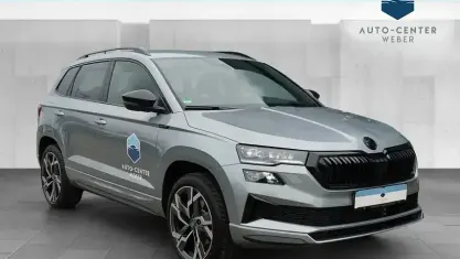Gebraucht Skoda Karoq SportLine 190 PS (139 kW) 2026 Silber SUV