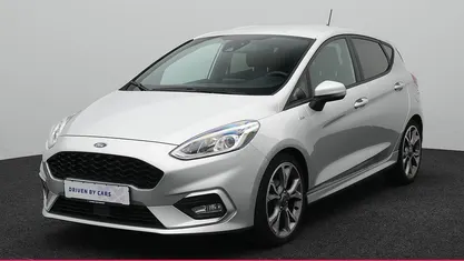 Gebraucht Ford Fiesta ST-Line 101 PS (74 kW) 2019 Polarsilber metallic Kleinwagen