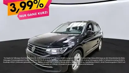 Używany VW Tiguan Life 150 KM (110 kW) 2021 Czarny SUV