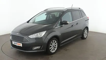 Grau Gebraucht 2018 Ford Grand C-Max Titanium Van / Kleinbus | 11.910 € (Fairer Preis)