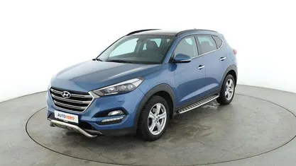 Blau Gebraucht 2016 Hyundai Tucson Premium SUV | 17.590 € (Fairer Preis)