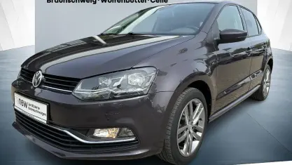 Gebraucht VW Polo Allstar 75 PS (55 kW) 2016 Kryptongrau metallic, kryptongrau metallic (grau) Limousine