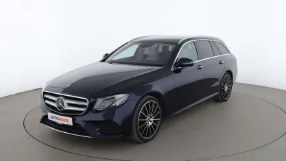 Gebraucht Mercedes E400 AMG line 340 PS (250 kW) 2019 Blau Kombi