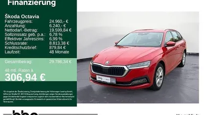 Gebraucht Skoda Octavia Style 150 PS (110 kW) 2023 Rot Kombi