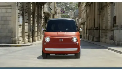 Neu Fiat Topolino Basis 10 kW (14 PS) 2026 Orange Kleinwagen