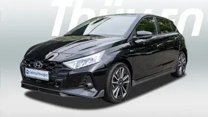 Gebraucht Hyundai i20 N Line 120 PS (88 kW) 2023 Schwarz Kleinwagen